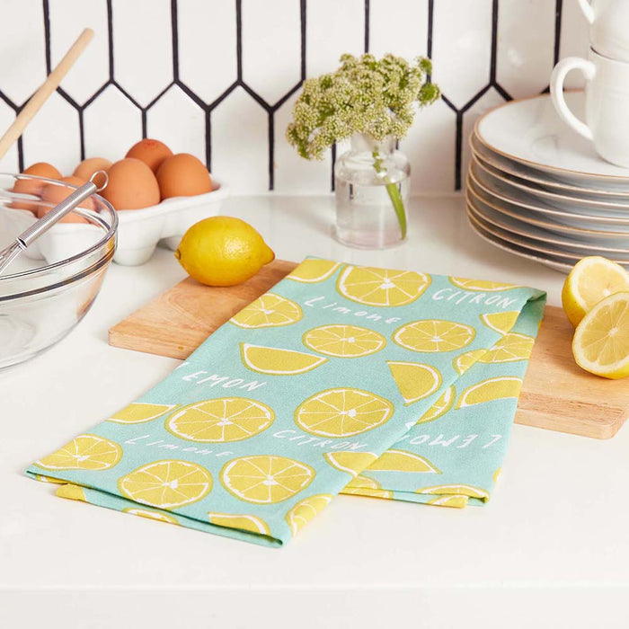 LIMONE Cotton Kitchen Towels, Set of 3