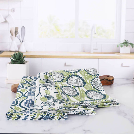 Foraging Cotton Kitchen Towels, Set of 3