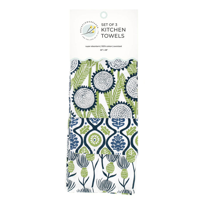 Foraging Cotton Kitchen Towels (Set of 3)