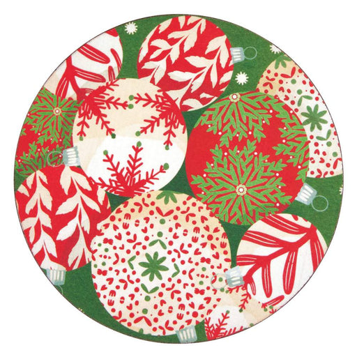 SCANDI ORNAMENTS Round Coasters, Set of 4