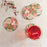 SCANDI ORNAMENTS Round Coasters, Set of 4