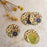 HARVEST SUNSHINE Round Coasters, Set of 4