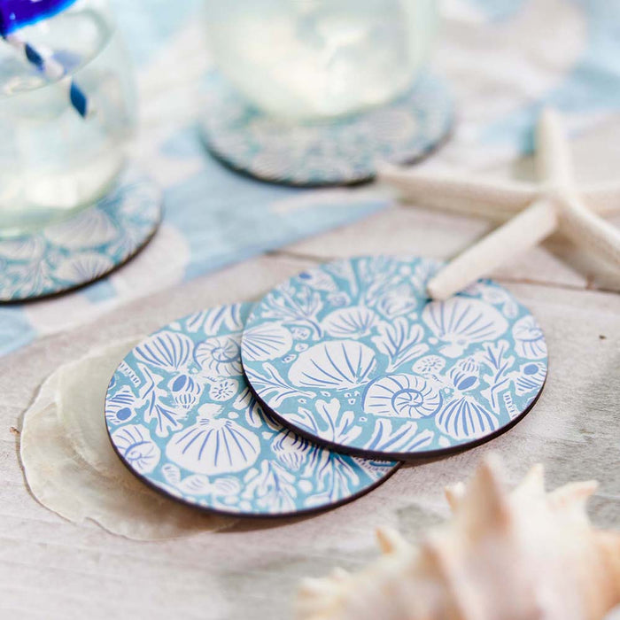 SEA LIFE Round Coasters, Set of 4 (Available: 01/17/2025)