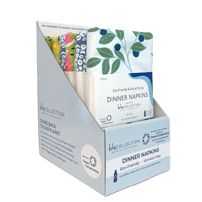 Dinner Napkin Display Box 5.75L x 8W x 11D x 4F inches