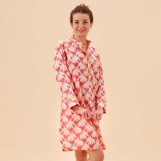 ELEPHANTS PINK Night Shirt