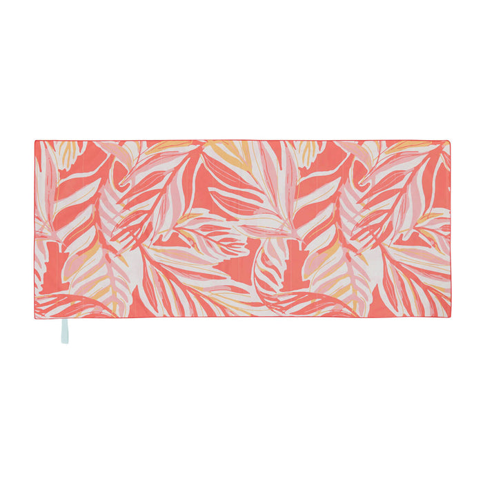 Flamingo Pink Reversible Eco Beach Towel