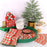 Candy Cane Joy Round Lacquer Serving Tray