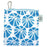Sea Urchin Blue blu Reusable Shopping Bag