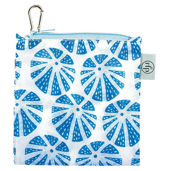 Sea Urchin Blue blu Reusable Shopping Bag