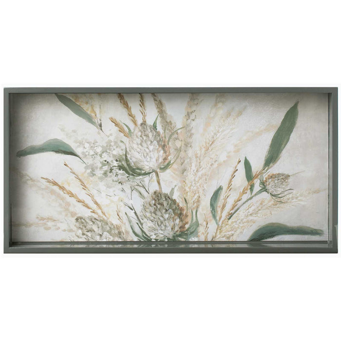 Vintage Floral Bunch 10 x 20 Art Tray