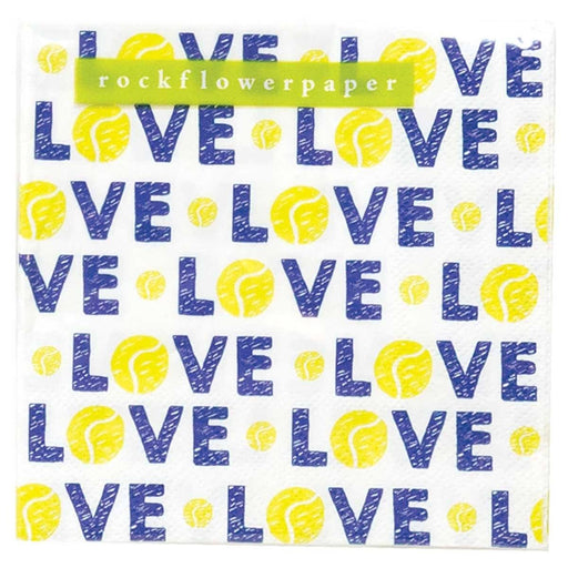 TENNIS LOVE Paper Napkins, Pack of 20