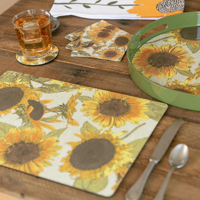 Sunflowers Paper Napkins, Pack of 20