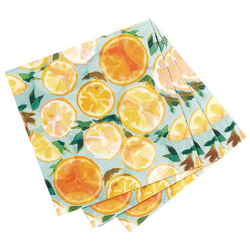 LEMON SLICES Paper Napkins, Pack of 20