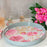 PEONIES 15 Inch Round Tray