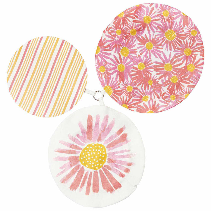 DAISIES Dish Covers Set Of 3