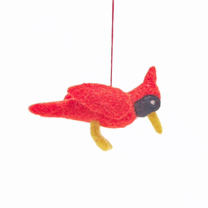 CARDINAL Felt Ornament