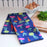 ROOT VEGGIES blu Kitchen Tea Towel