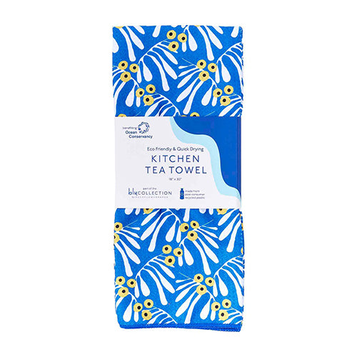 FRANCOISE blu Kitchen Tea Towel