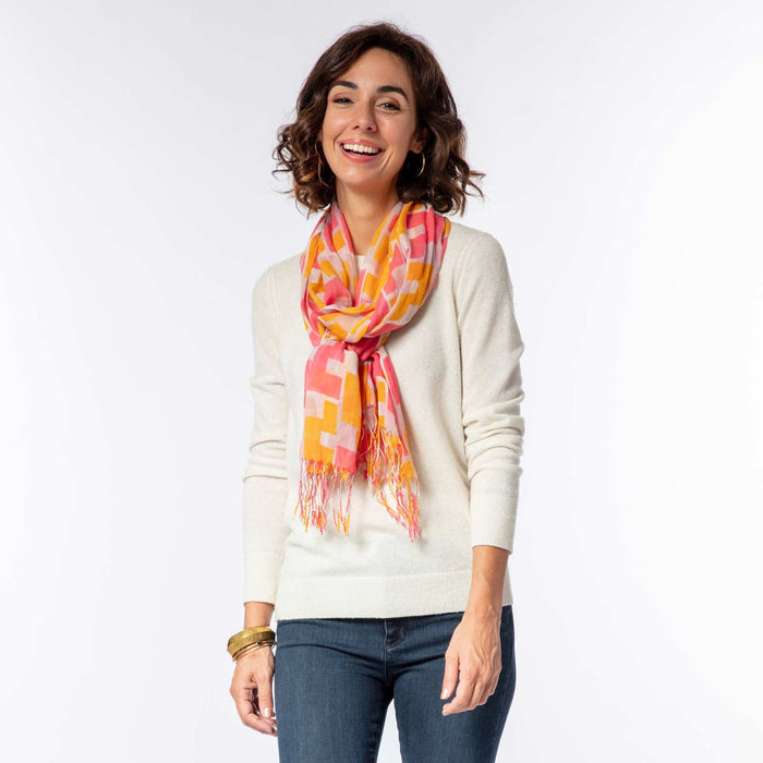 EMERSON PINK Lux Scarf