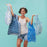 BRETON STRIPE NAVY blu Bag Reusable Shopper Tote