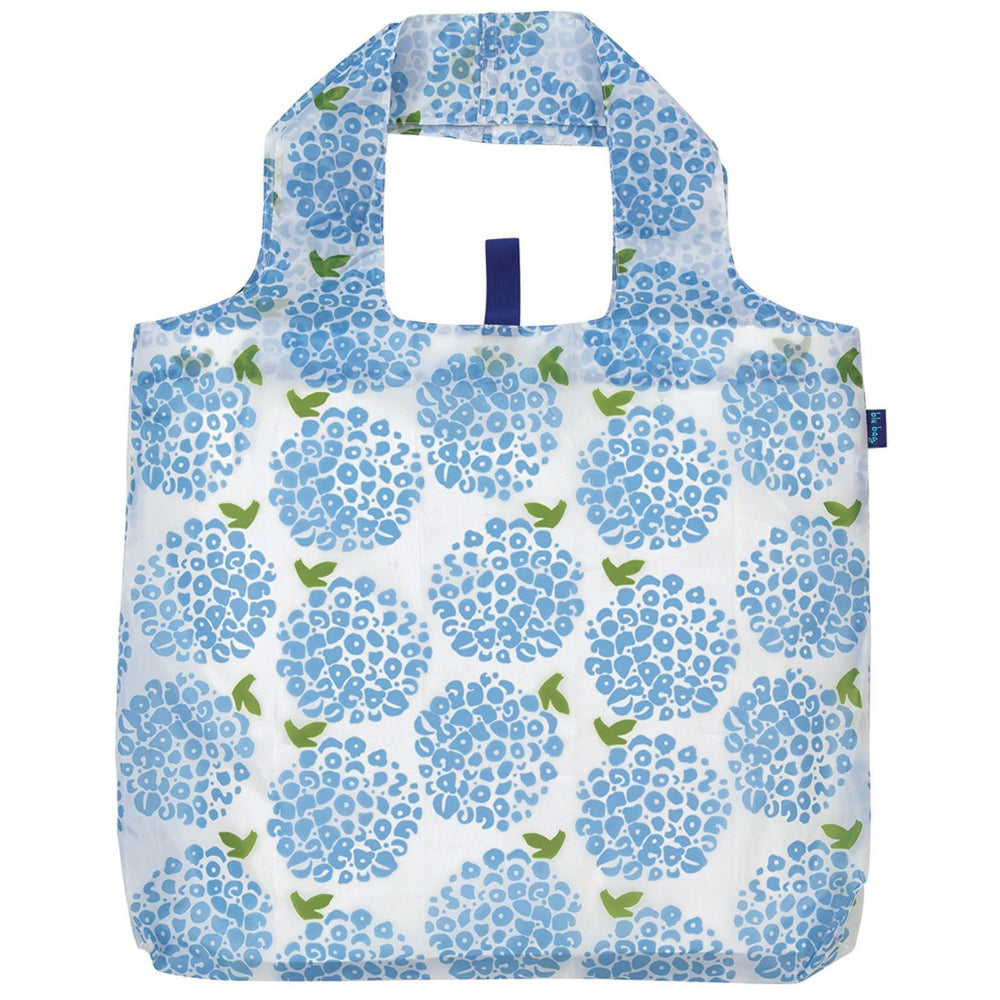 Hydrangea Blue blu Bag Reusable Shopping Bag BLUBAGS rfp-blu