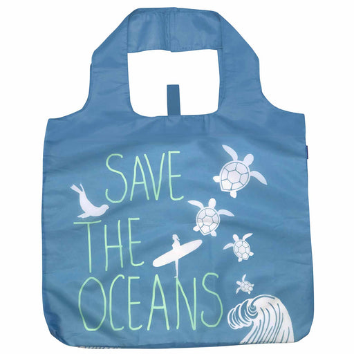 SAVE THE OCEANS blu Bag Reusable Shopper Tote