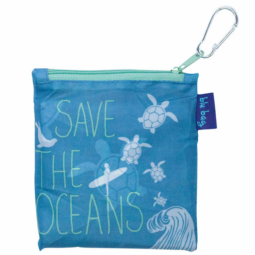 SAVE THE OCEANS blu Bag Reusable Shopper Tote