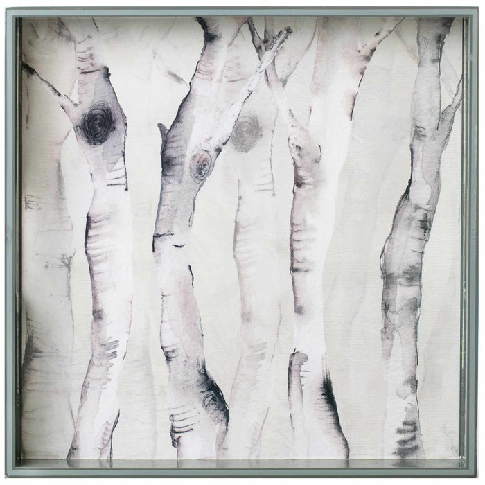 BIRCH FOREST 15 Inch Square Tray