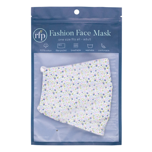 WAVERLY PINK Reusable Cotton Face Mask