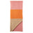 CHELSEA ORANGE Color Block Knit Scarf