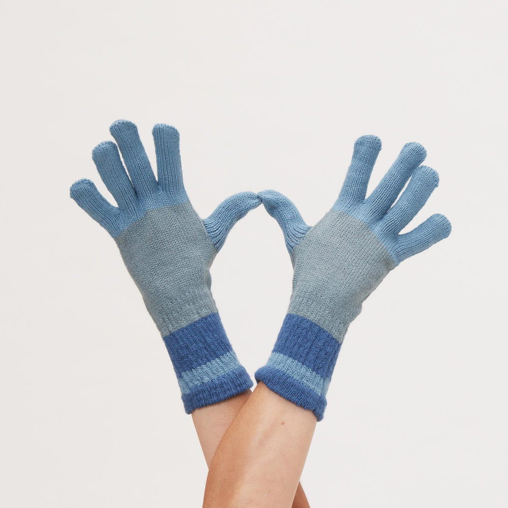 PADDINGTON BLUE Knit Gloves