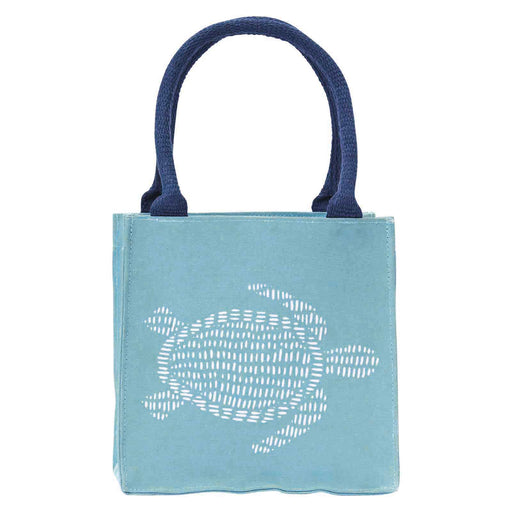 SEA TURTLE Itsy Bitsy Reusable Gift Bag Tote