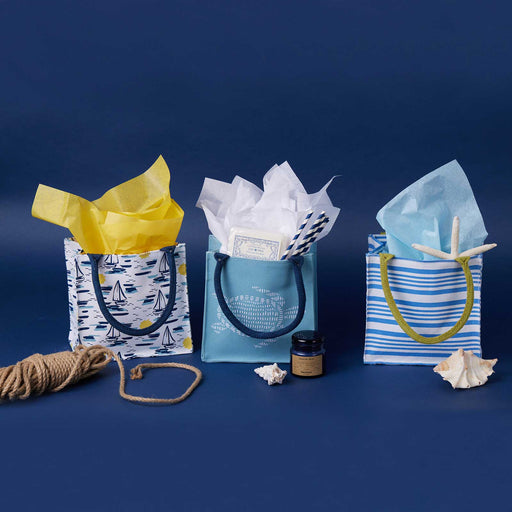 SEA TURTLE Itsy Bitsy Reusable Gift Bag Tote