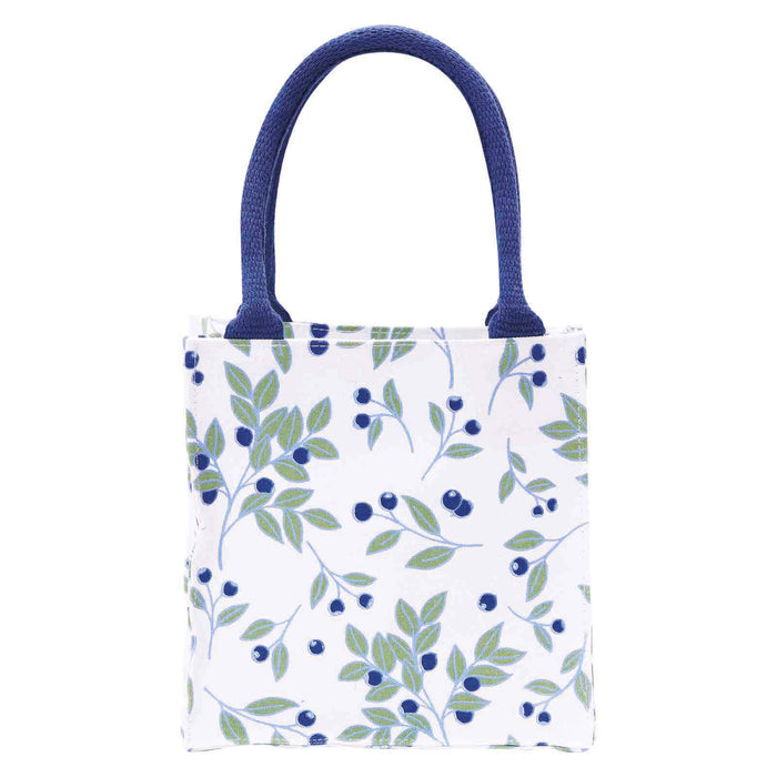 BLUEBERRIES Itsy Bitsy Reusable Gift Bag Tote