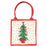 FESTIVE TREE LARGE Itsy Bitsy Reusable Gift Bag Tote