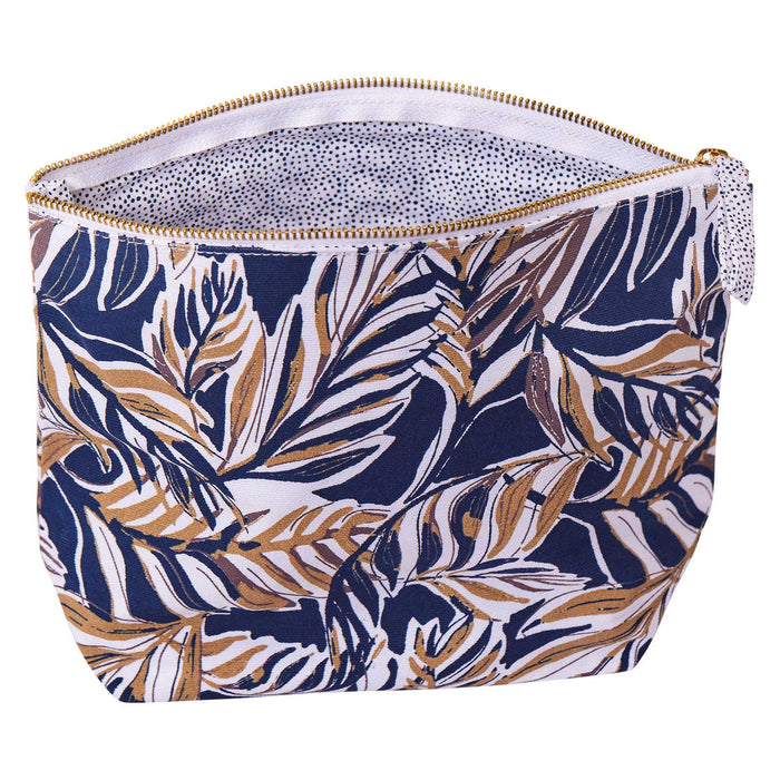TROPIC NAVY TAN Pouch, Large