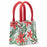 HOLIDAY POINSETTIA Itsy Bitsy Reusable Gift Bag Tote, Small