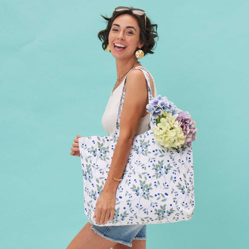BLUEBERRIES Little Shopper Tote Bag