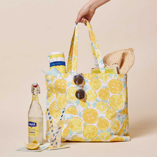 LEMON SLICES Little Shopper Tote Bag