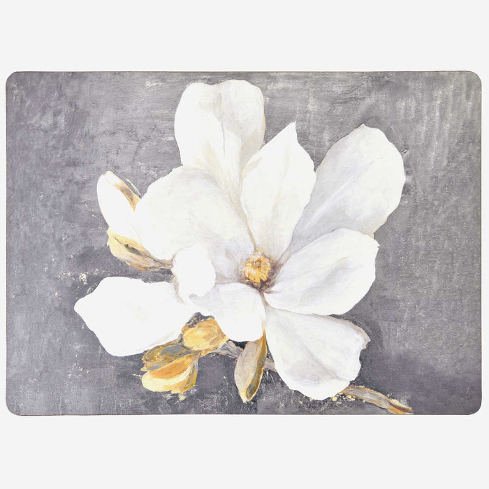 MAGNOLIA Cork-Backed Placemats, Set/4