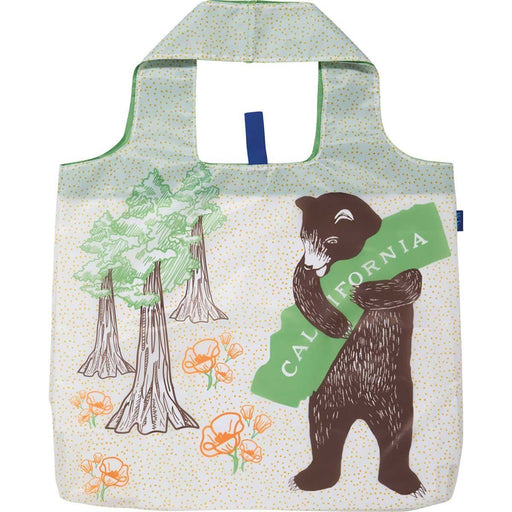 California Bear Blu Bag Reusable Shopping Tote BLUBAGS rfp-blu
