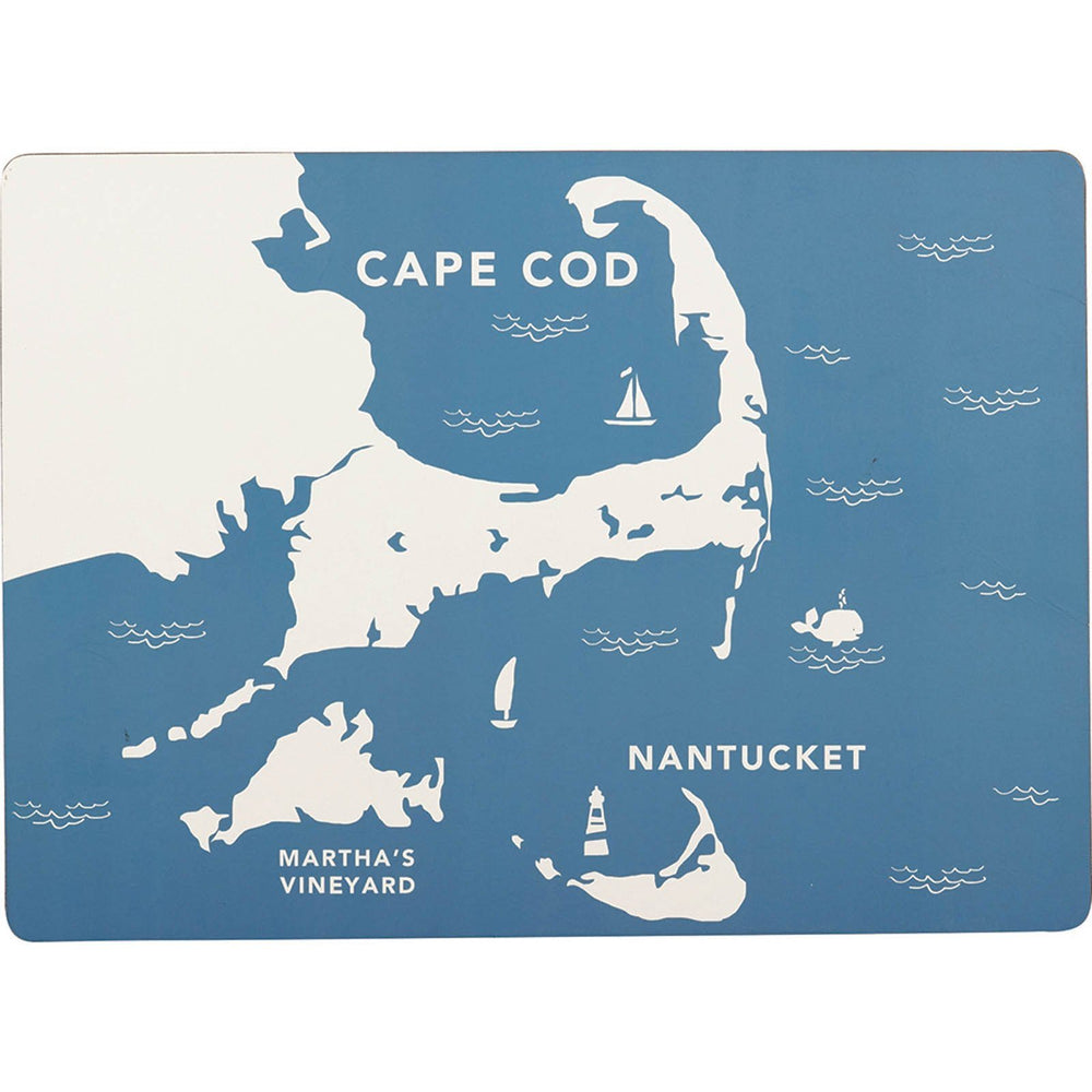 Coastal Cape Hard Placemats - Set of 4 HARDPLACEMAT rfp-home