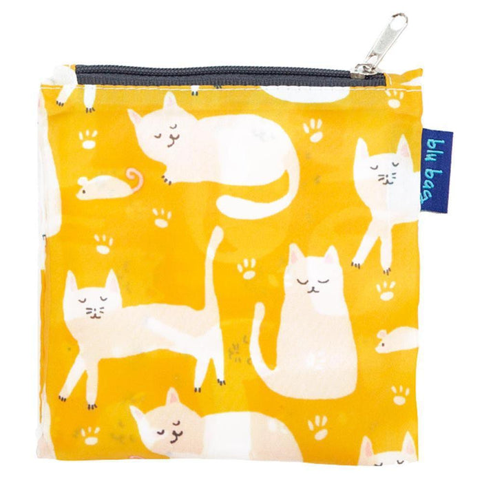 Kitty Cats Yellow Blu Bag Reusable Shopping Bags BLUBAGS rfp-blu