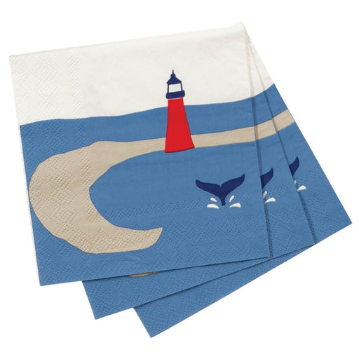 Seaside Lighthouse Cocktail Napkins NAPKIN_PAPER rfp-home