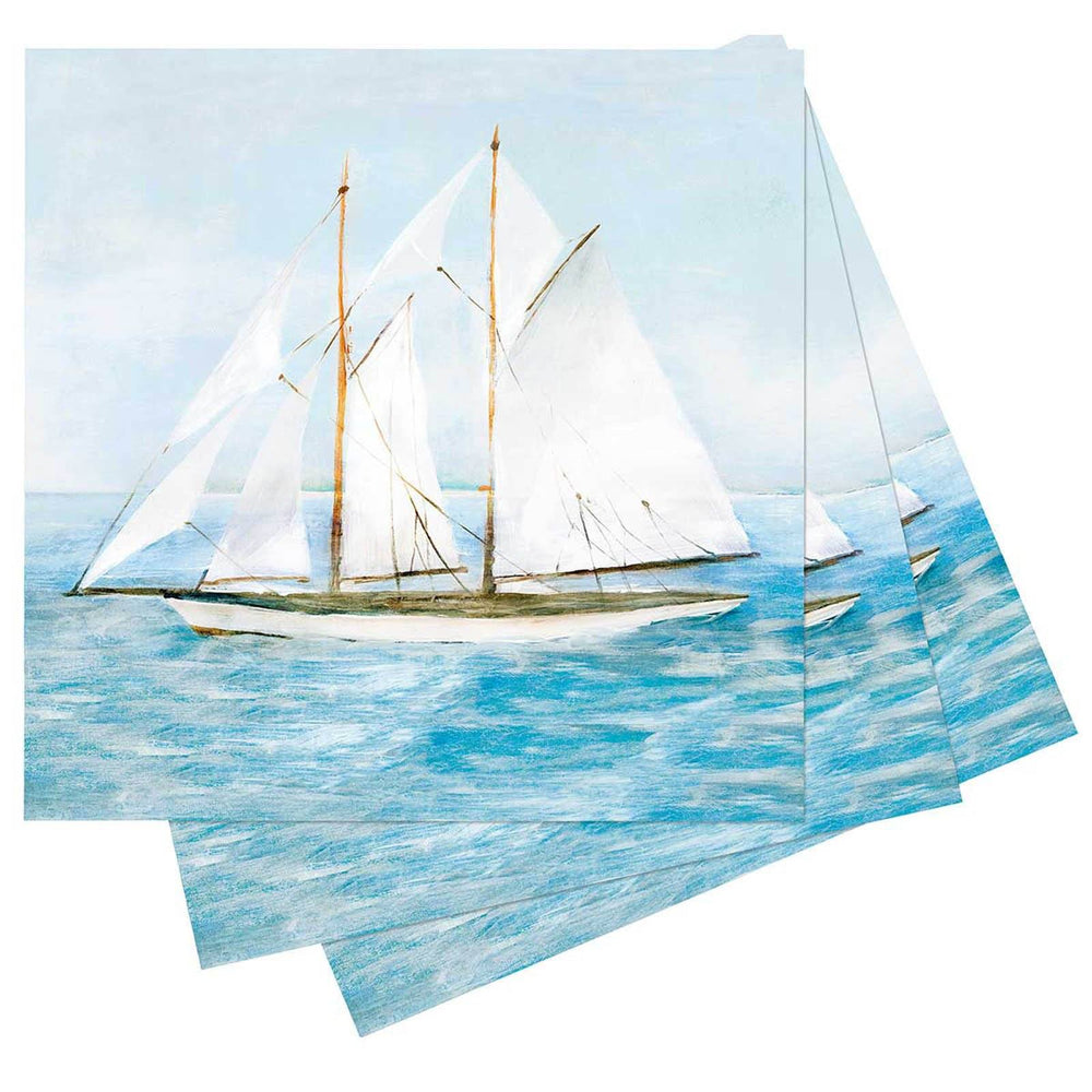 Summer Sail Cocktail Napkin NAPKIN_PAPER rfp-home