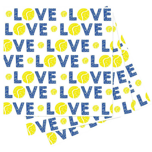 Tennis Love Cocktail Napkin NAPKIN_PAPER rfp-home